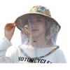 Traditional Farmer Hat With Mesh Face Shield Uv Sun Protection For Outdoor Gardening And Fishing