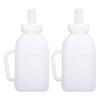 Calf Feeding Bottle 1L Capacity Thick Durable Easy Cleaning Calf Milk Feeder with Detachable Pacifier