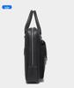 Men's Genuine Leather Water-Resistant Briefcase: High-End, Large-Capacity Commuter Bag