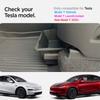 Underseat Storage Box for Tesla Model Y Juniper 2025 Seats Drawer Tray Push Pull Center Console Organizer Interior Accessories