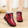 Women's Cotton Boots 2025 Winter New Fashionable and Warm Cotton Shoes with Added Fleece, Outdoor Anti Slip Snow Boots