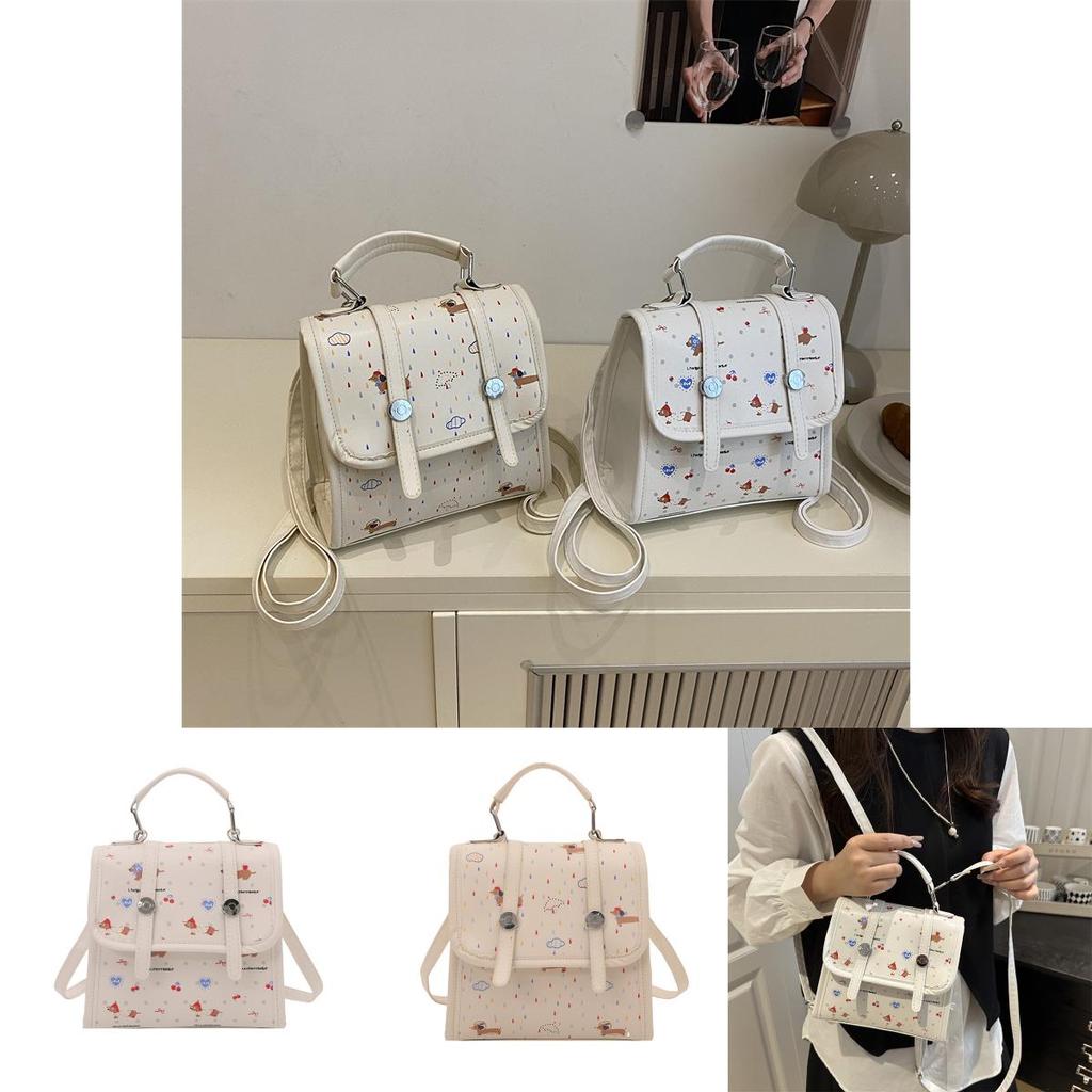 Dachshund Pattern Backpack For Women With Durable Wearresistant Material For Travel And Casual Use