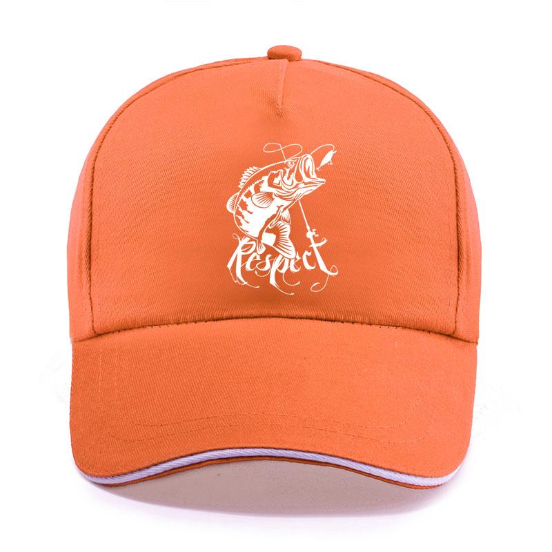 New Summer Fishing Bass Fish Baseball Cap Unisex Women Unisex Cotton Hat Snapback Hats Trucker Caps