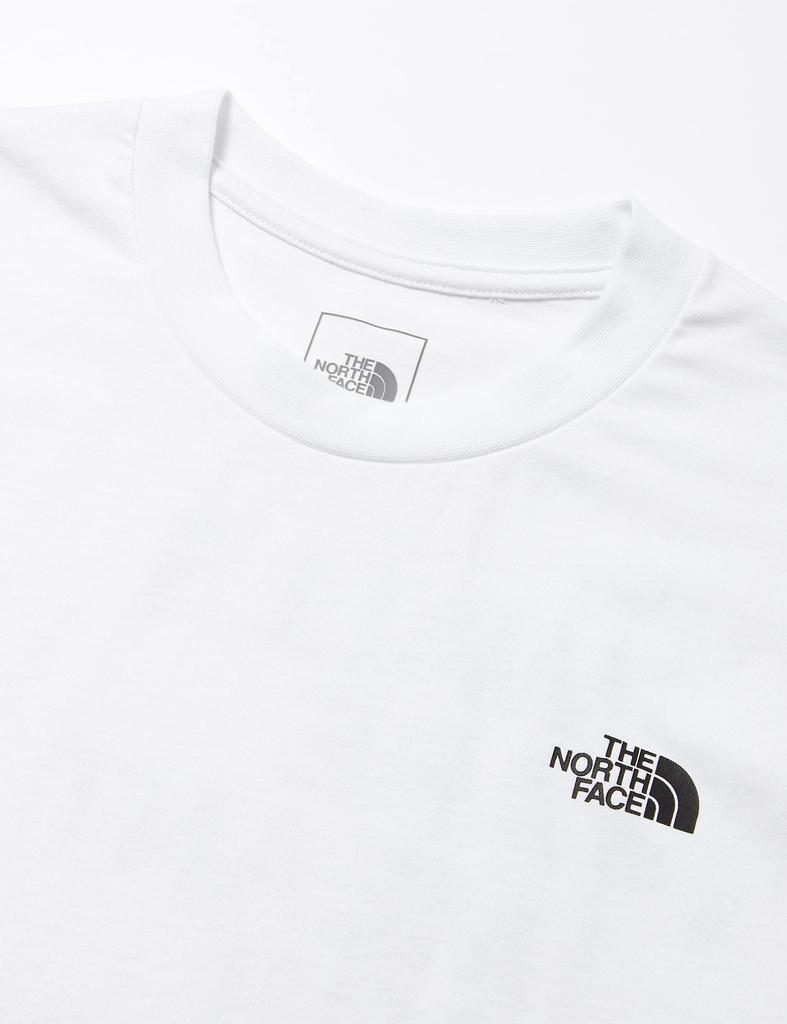 The North Face Short Sleeve Walls Cordura Abrasion Size Size L Men's Tee, Nylon, Resistant, White, B,