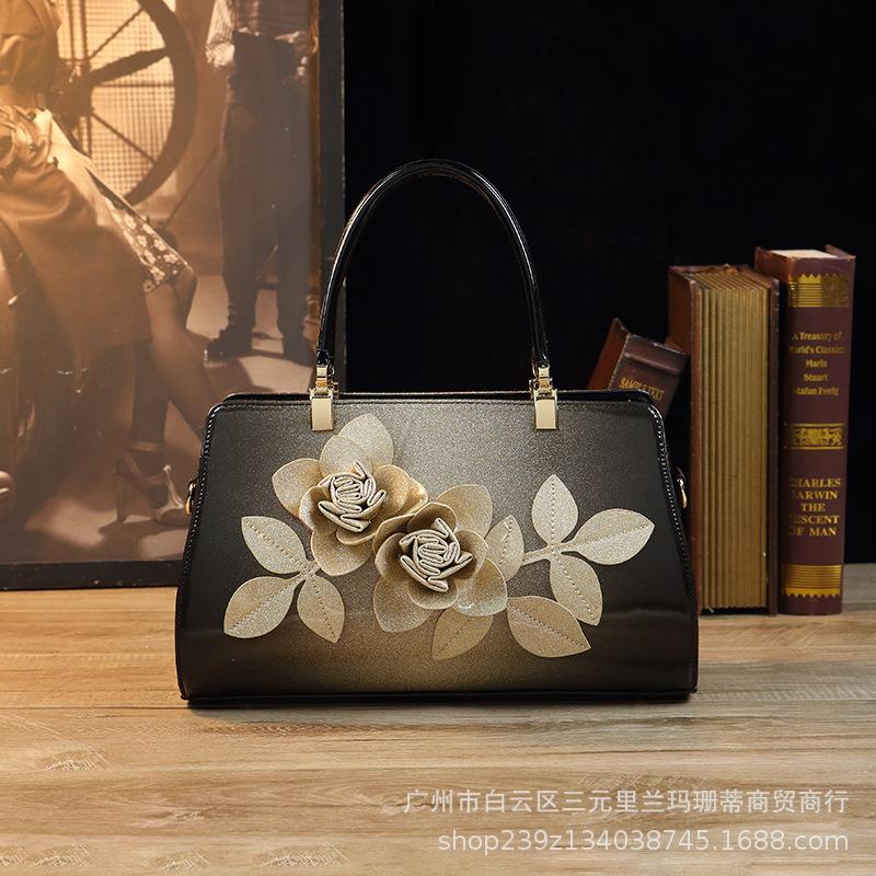 

Сумка Rose Whisper Высококлассная Сумка для Зрелой Мамы Свадебный Банкет Женская Сумка Заказ для Внешней Торговли Женская Сумка золотой