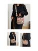Hello Kitty 25th Anniversary Women's Color Block Crossbody Bag with Cute Bear Design