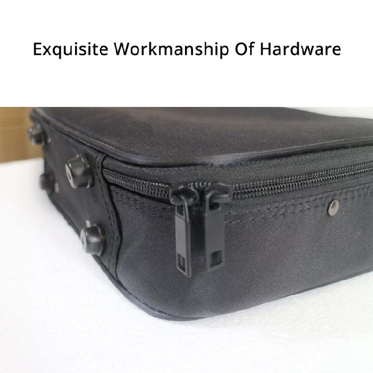 Hairdressing Storage Bag With Comfortable Grip Portable Hairdresser Carrying Case Polyester Hair Tool Box for Salon Use