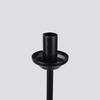 Iron Art European Style Living Room Candle Holder Desktop Ornaments Black Chic Candlestick Decorative Home Decoration
