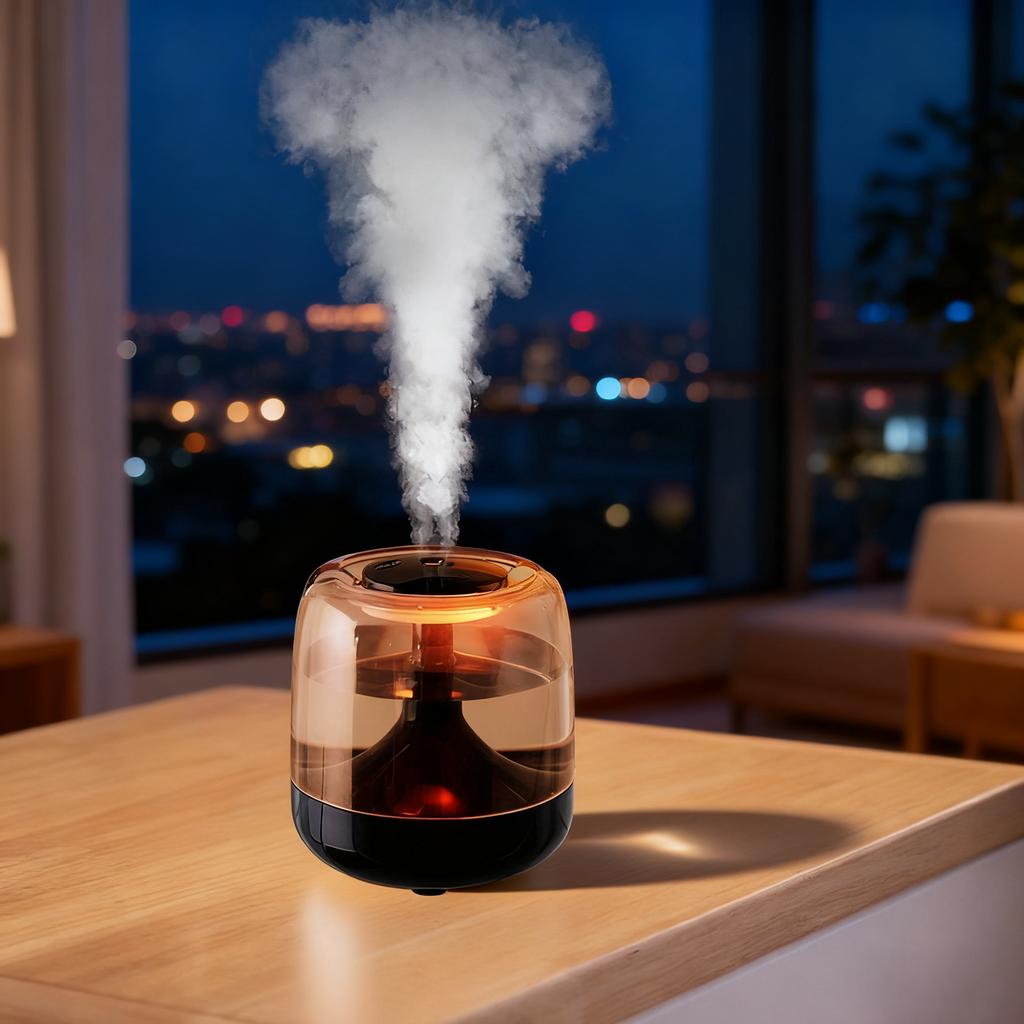 Large Spray Mute Aromatherapy Humidifier D Indoor Portable Small Night Light Bedroom Air Humidifier