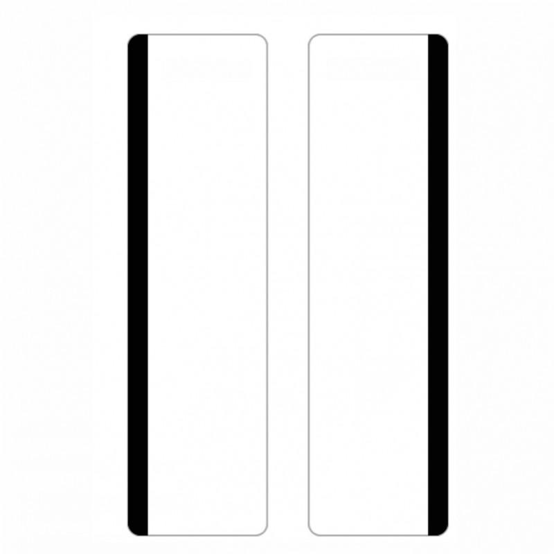 Acrylic Sticky Note Holder Computer Monitor Side Mount Desk Organizer With Adhesive Back