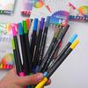 12/24/36/48/120pcs Double Ended Art Marker Pens Set, Suitable for Artist Fine & Brush Coloring Markers, Random Colors