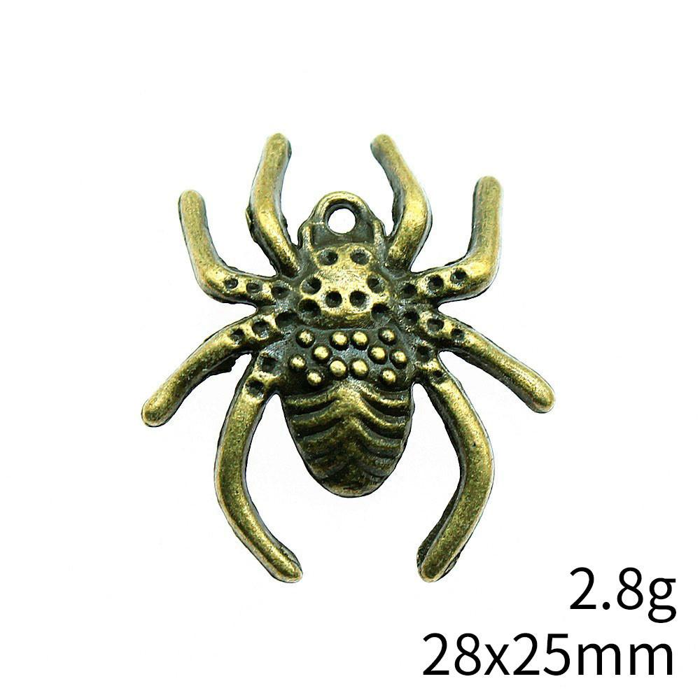 Valentýnský náramek s přívěsky Italský přívěsek s přívěsky pavouka a netopýra Publikum Mužský přívěsek