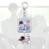 The Summer Hikaru Died Keyring Anime Cartoon Cartoon Q Version Kawaii Acrylic Pendant Keychain Bag Decorate Accessories Gift