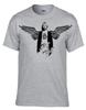 Kurt Cobain Nirvana Rockband Rock Musik Grau T-Shirt