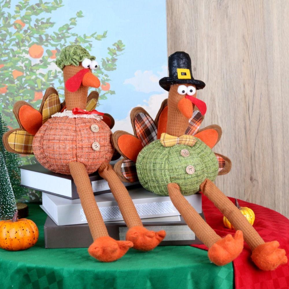 

Hanging Legs Thanksgiving Gnomes Turkey Decor Gnomes Turkey Turkey Gnome Ornaments Halloween зелений