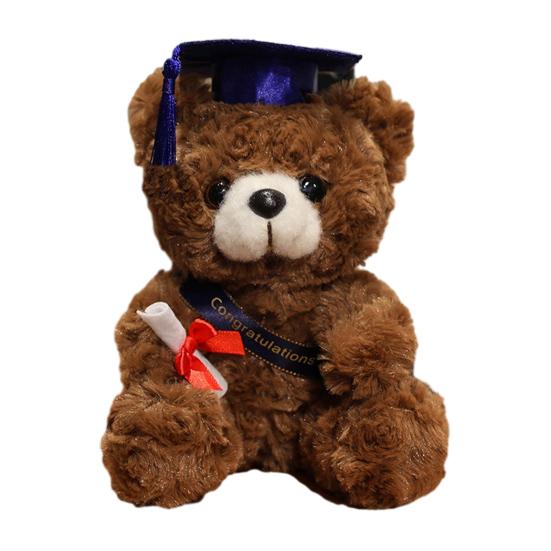 Personalized Graduation Gifts 2026 for Her, 7-Inch Teddy Bear, Soft Plush Graduation Mascot for College High School, Grade Graduation Gifts