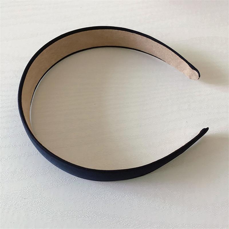 

2 шт. 2,5/3 см Матовые атласные повязки на голову для женщин Широкая нескользящая повязка на голову Девушки Простые модные резинки для волос DIY Повязка на голову Аксессуары для волос 2.5CM