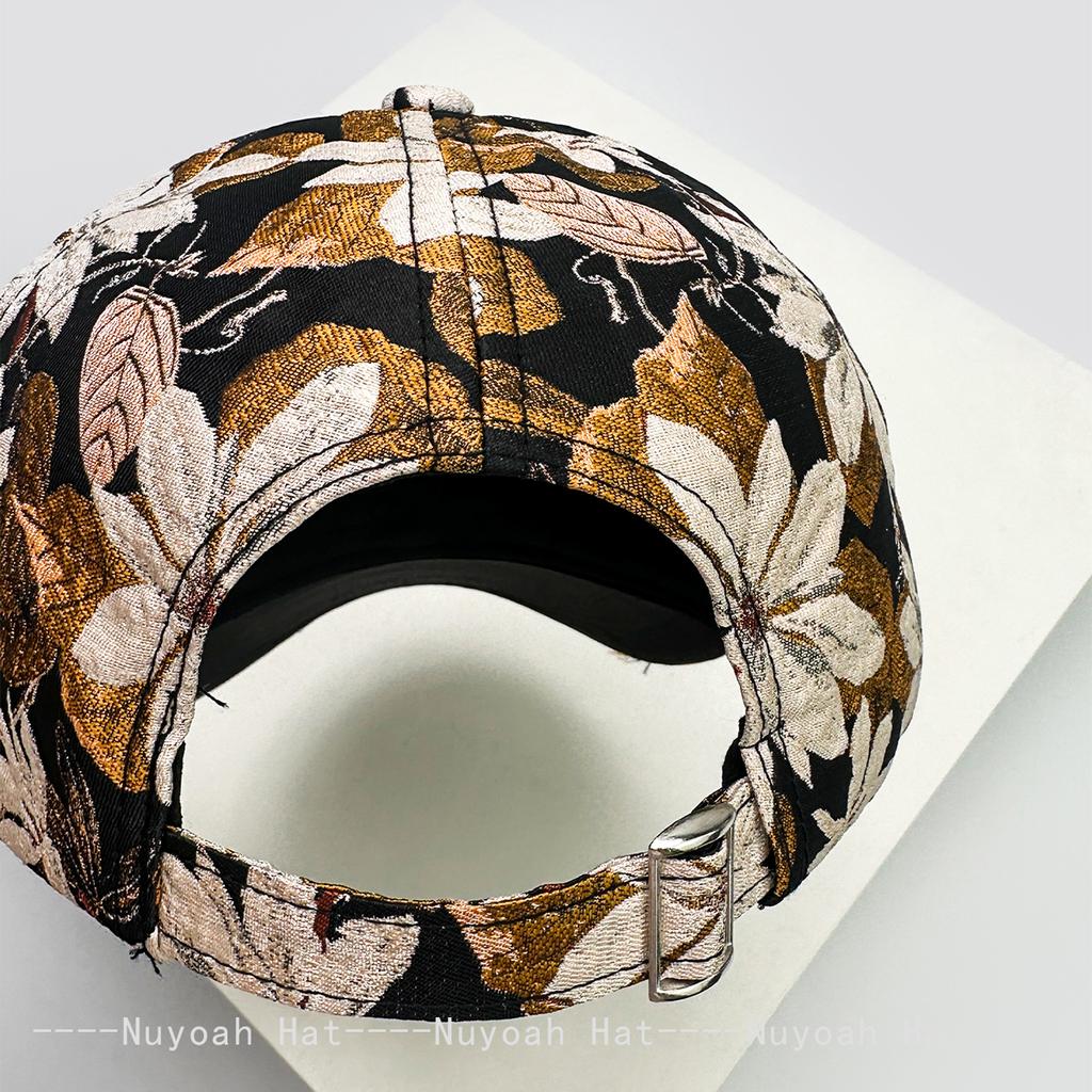 Chic Flower Vintage Baseball Caps Sun Protection Hardtop All-Match Personalized Peaked Hats Elegant Fashion Casual Outdoor Use Latest Women China