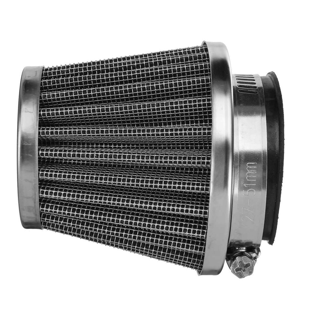 44MM Universal Motorcycle, Air Filter Element, Mushroom Headpod, Double Foam, Carburetor Air Filter, Intake