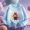 Children's LBB Loose Hoodie, Spring and Autumn Girls' Long-sleeved Casual Jacket