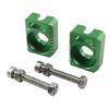 Aluminum Chain Adjuster For Electric Bike Motorcycles Rear Axles Blocks Aluminum Rear Wheel Axles Hub Spacers
