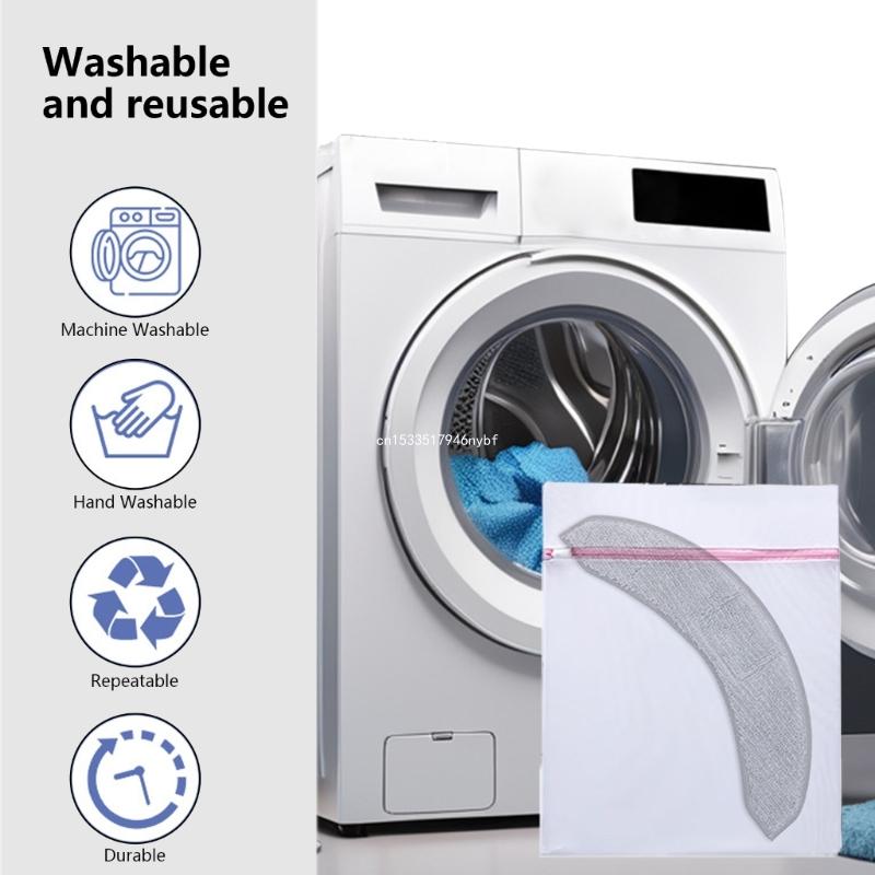 4/6/8Pieces Replacement Robot Vacuum Cleaner Washable Mop Rags For J7/ J7+/ J9+ Dropship