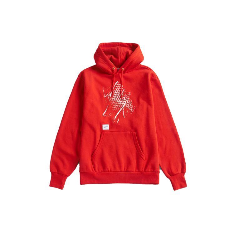 Vans Crossbones Graphic Print Hoodie Unisex Hoodies Orange VN0A4TRBZXT1