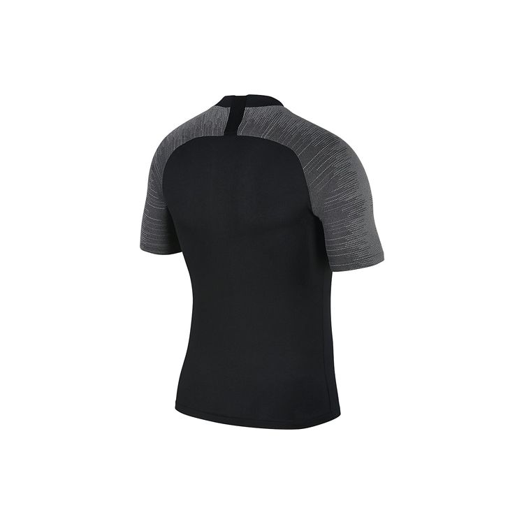 Nike Breathe Strike Training Soccer Short Sleeve Tee Men Tops Black AT5871-010