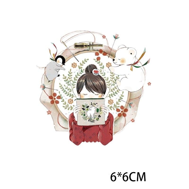 Mujeres ropa pájaros belleza hierro en la transferencia de impresión parches  para la camiseta de ropa Biker parche caliente pvc pegatinas comprar a buen  precio — entrega gratuita, reseñas reales con fotos —