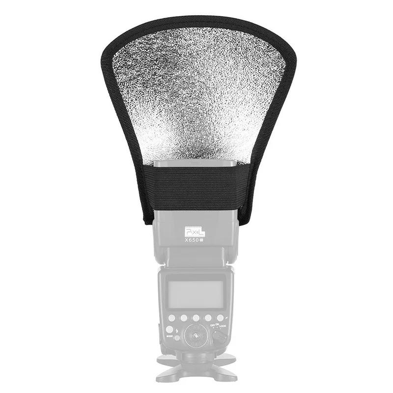 360° Studio Flash Softbox Pro | Dual Silver/White Reflector for Nikon/Canon/Sony DSLR/Mirrorless