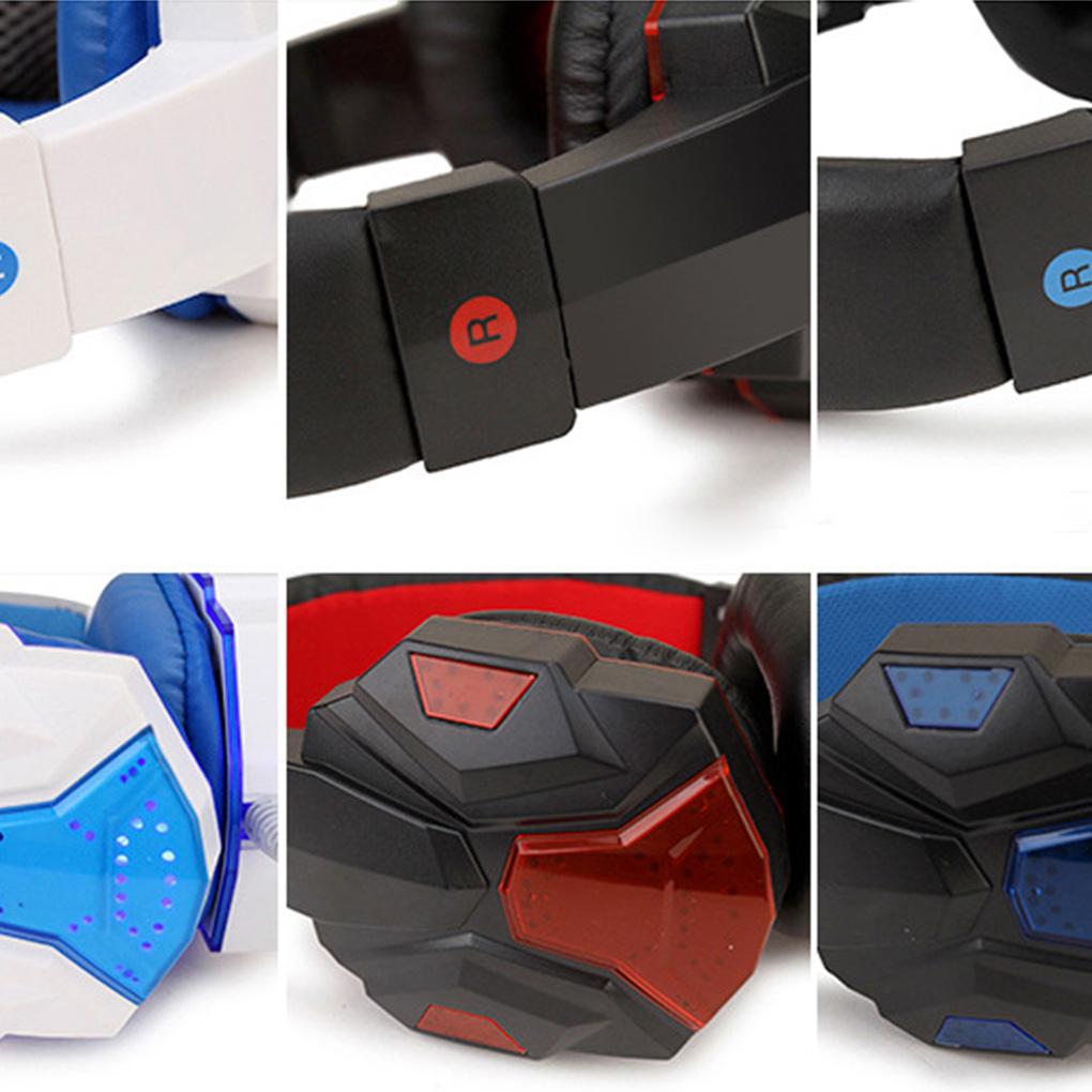 Gaming Headphone Computer Game Console Stereo Surround Sound 3 .5mm Wired