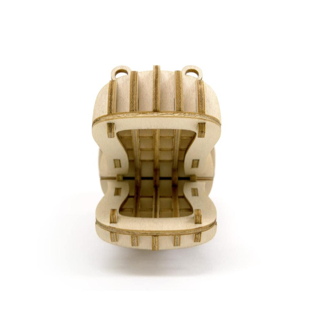 Hippo A Wooden 3D Puzzle DIY Craft Kit That Can Be Enjoyed by Elementary School Children To Adults An Educational Toy for Boys and Girls A Wooden