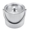 Stainless Steel Double Walled Ice Bucket with Cover for Wedding Parties (3L)