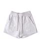 HARDCORE HAPPINESS Moonlight Elastic Waist Shorts_Melange Gray