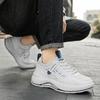 MAEDEF Men's Shoes Casual Sneakers Breathable White Running Sports Shoes Tennis Shoes for Men Travel Walking Flats Mens Sneakers