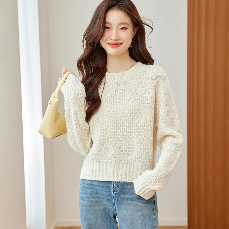 

Srcr Women s 100% Wool Thick Knit Base Layer Sweater XL