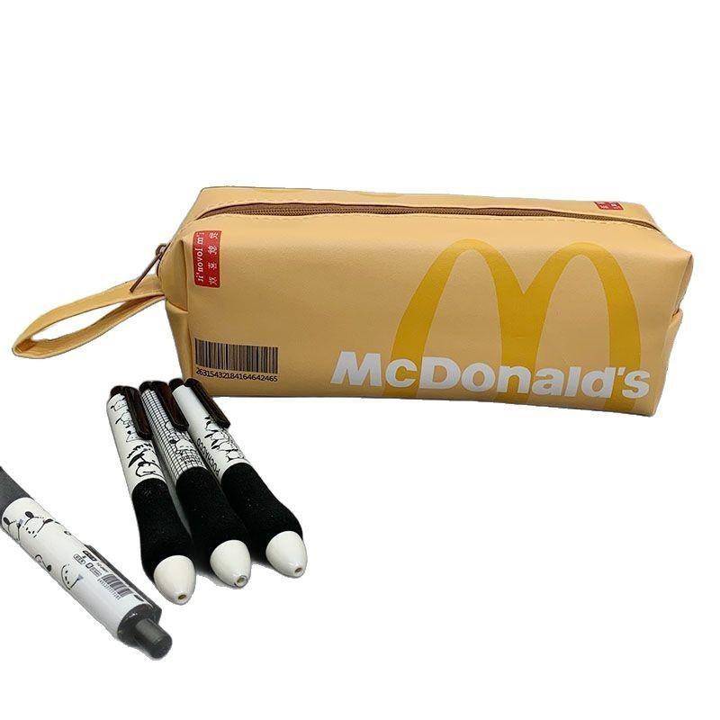 Creative Mcdonalds Pencil Case With Large Capacity For School And Office Storage