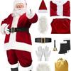 Santa Claus Christmas Costume for Carnival, Festival, Party, Stage, and Cosplay Performance