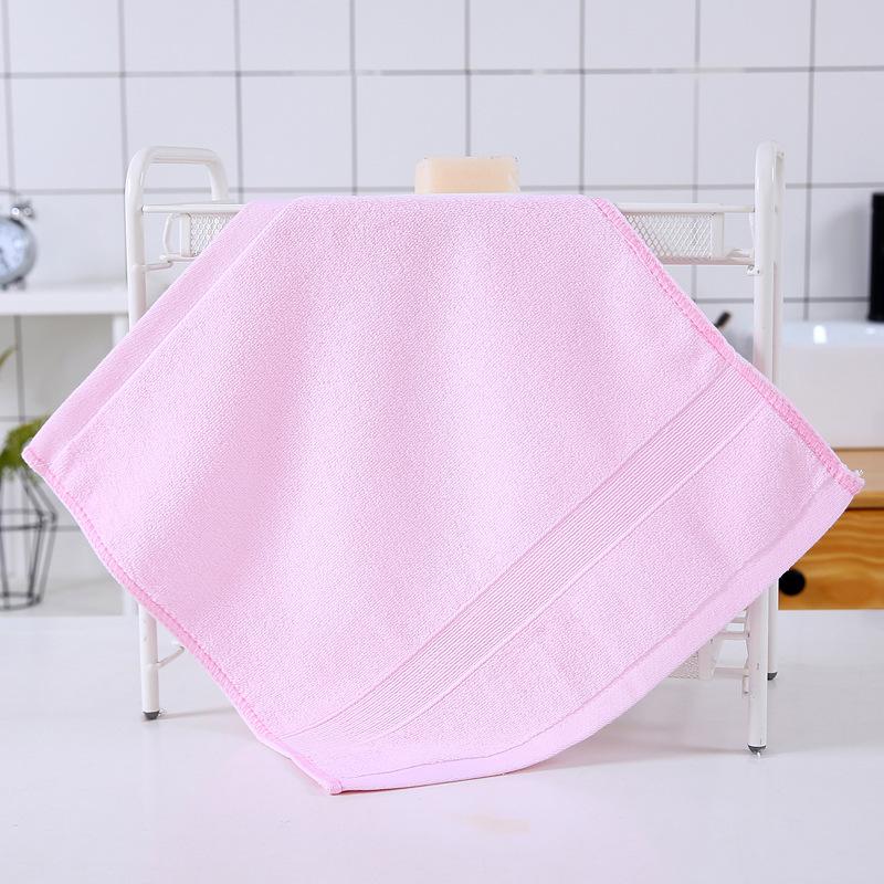Cotton Plain Color Broken Towel Bath Towel Square Towel