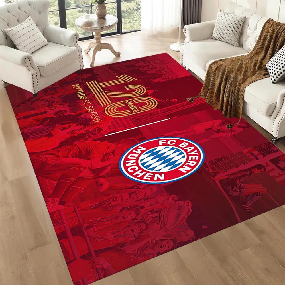 Fc Bayern München Square Rugs Are a Great Choice for Living Rooms, Bedrooms, Home Décor, and As Gifts.