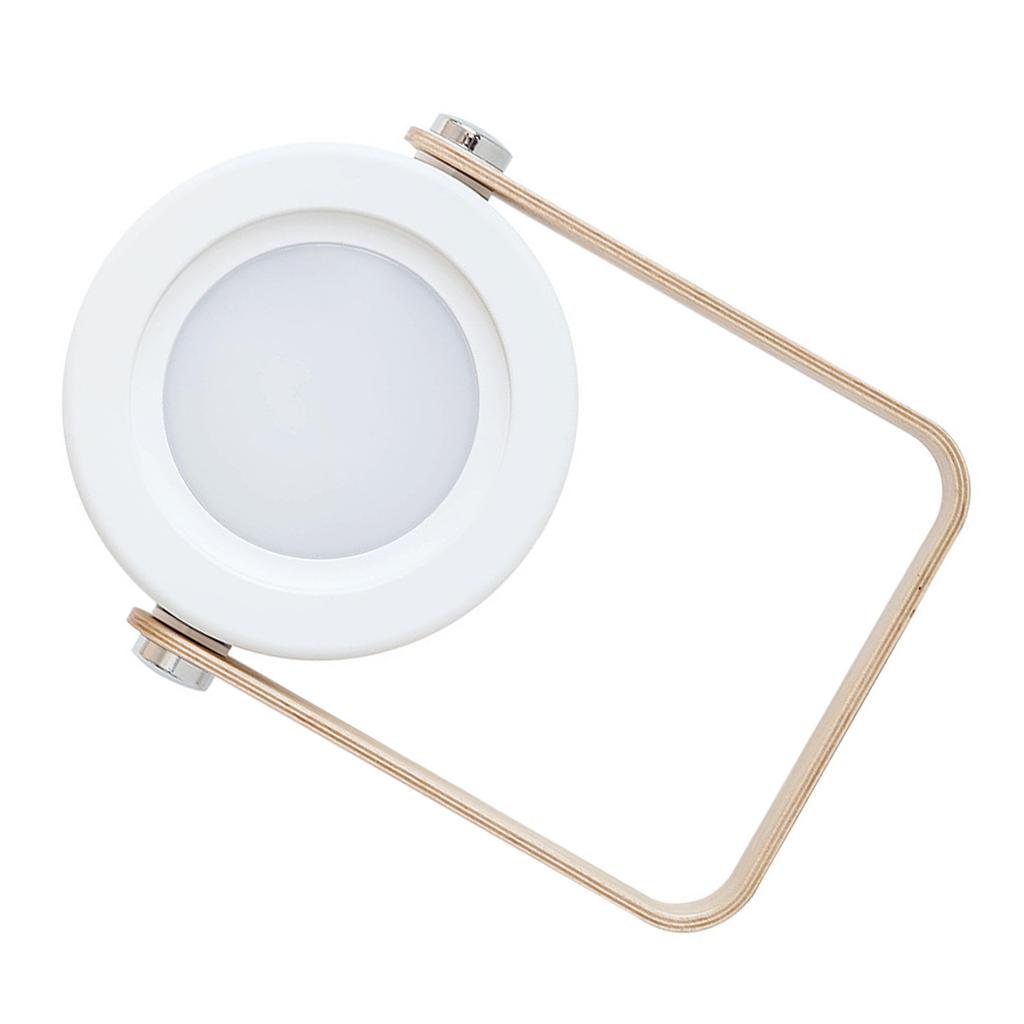 LED Lantern Night Light Foldable Telescopic USB Table Lamp Outdoor Children 3D Gifts Elegant White