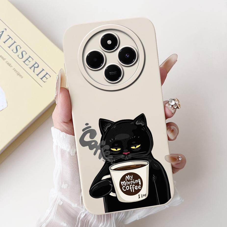 For Xiaomi Poco C75 Case Cute Fashion Cartoon Cover Shockproof Soft TPU Phone Case For Xiaomi Poco C75 PocoC75 Back Cover Bumper