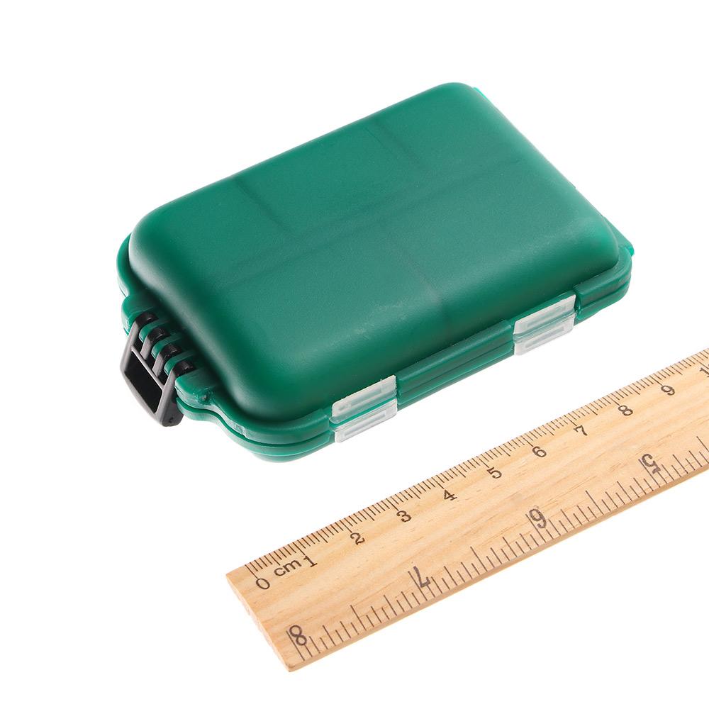 Baits Accessories Rig Eco-Friendly Plastic Tool Box Lure Case Fishing Tackle Storage 10 Lattices