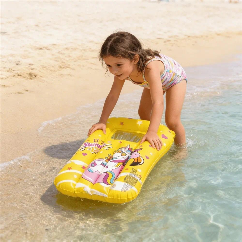 Inflatable Surfboard for Kids Thick PVC Beach Toy Summer Water Play