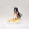 8.5CM Anime Accel World Kuroyuki hime Figure Beach Queens 1/10 Swimsuit Sitting Model Toy Gift Doll Collection Action Figure PVC