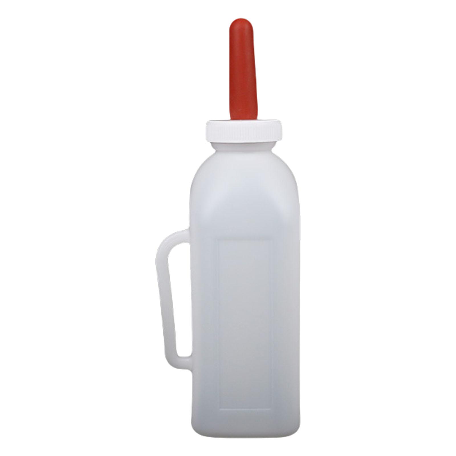 

Бутылочка для кормления телят емкостью 1-5 л с ручкой и силиконовой соской для удобства кормления 2L