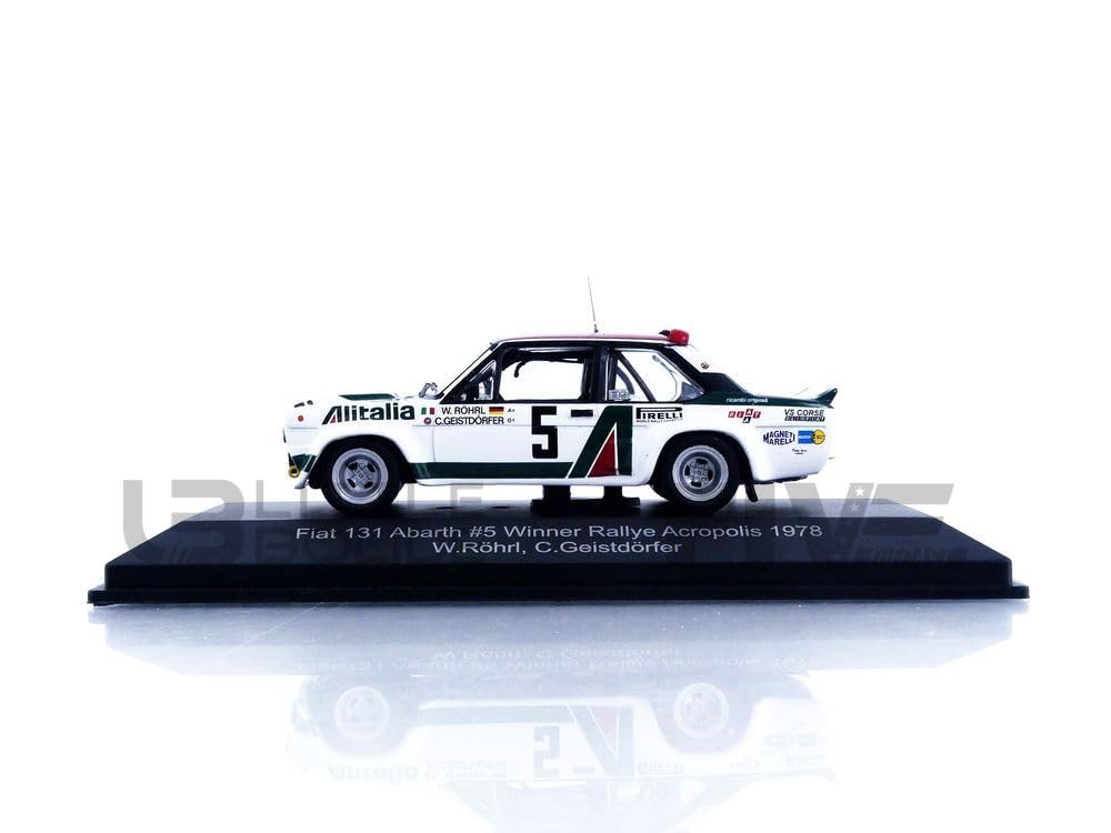 CMR Scale Diecast Fiat 131 Abarth 2 Roll Acropolis 1978 1/43 No. W.