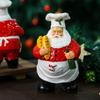 New Santa tabletop Christmas ornaments ornaments Home dining table Christmas resin crafts