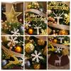 Tabletop Christmas Tree With Ornaments Realistic Decoration Small Artificial Christmas Tree For Desktop Office Home Room Holiday