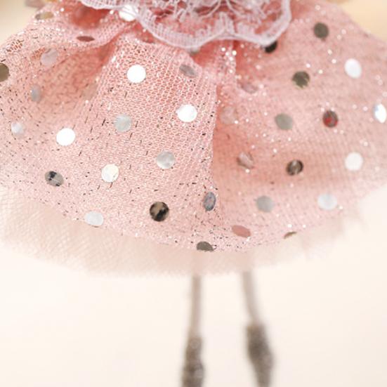 Angel Bag Pendant Decorative Fashion Fabric Christmas Room Decor Doll Ornament for Festival